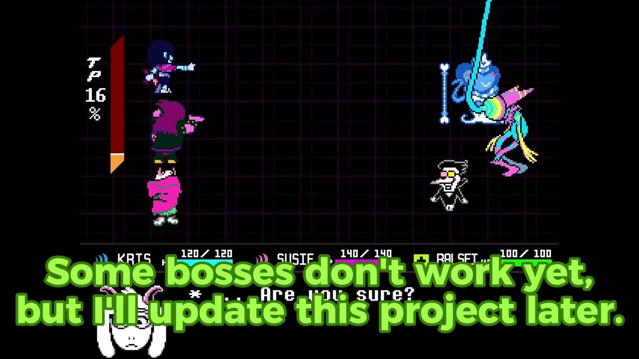 BattleRemix - A deltarune mod