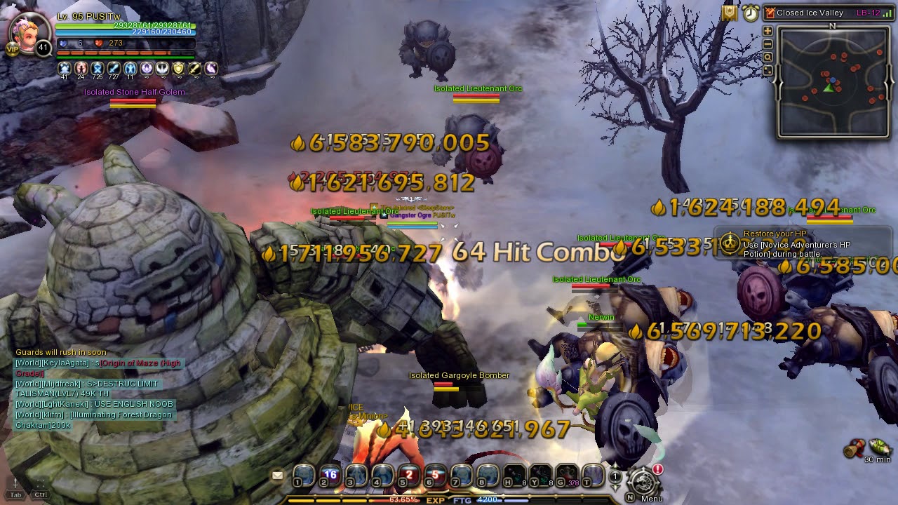 Dragon Nest SEA: Closed Ice Valley LB12 | Destroyer Solo