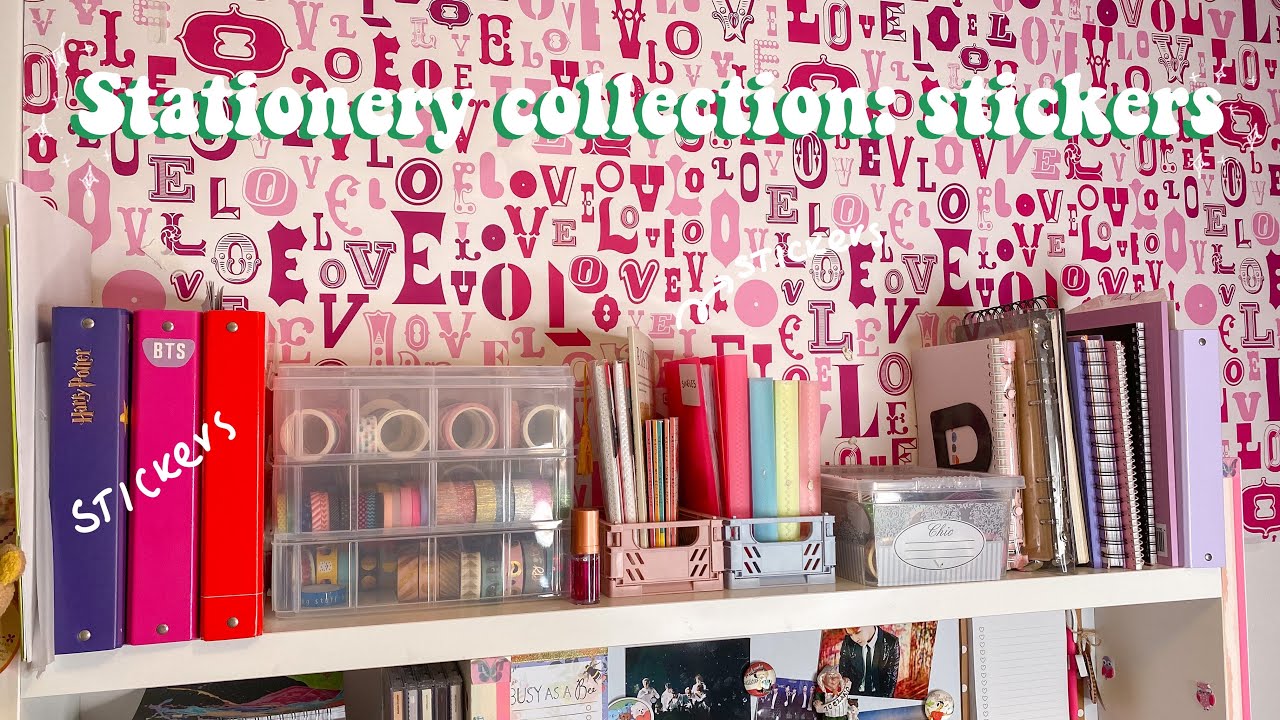 MY STATIONERY COLLECTION - EP 7: Stickers! (La mia collezione di cancelleria)