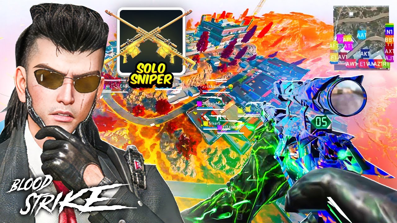 HICE un TORNEO pero SÓLO CON SNIPERS por +$1000 en BLOODSTRIKE! / Orla22