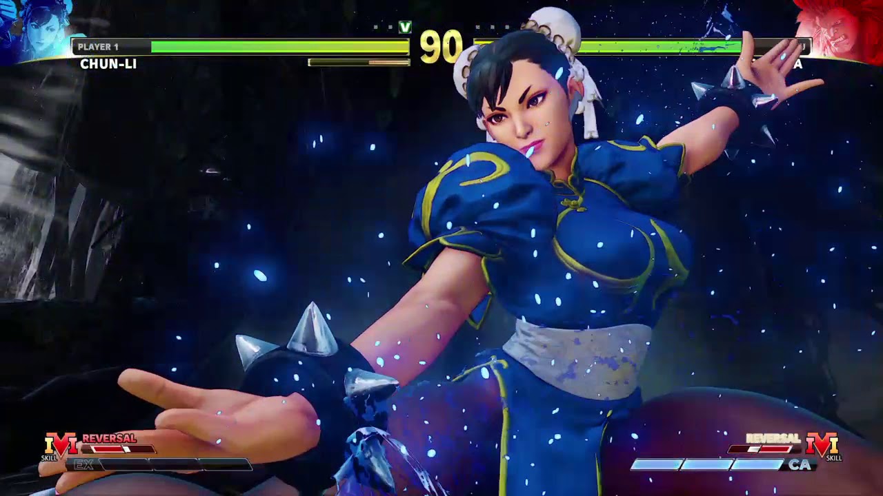STREET FIGHTER V Chun - li vs Blanka
