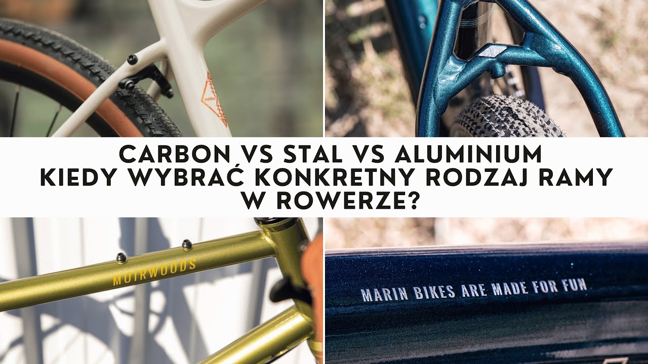 Karbon, stal chromowo-molibdenowa czy aluminium - co najlepsze do roweru?