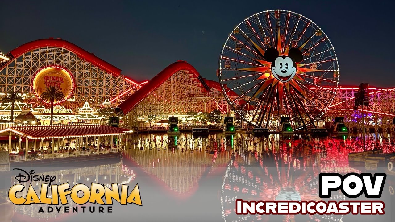 INCREDICOASTER POV | Disney California Adventure Park | 2025