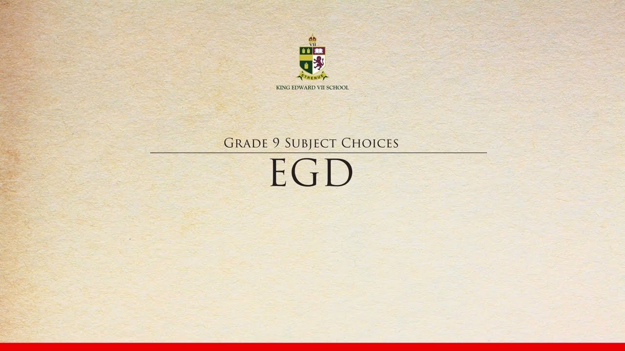 What is EGD?