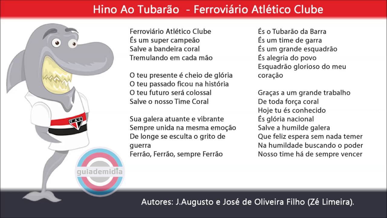 Hino AO Tubar&atilde;o &bull; Ferrovi&aacute;rio Atl&eacute;tico Clube / CE  &bull; 2&ordf; Vers&atilde;o &bull; 2003