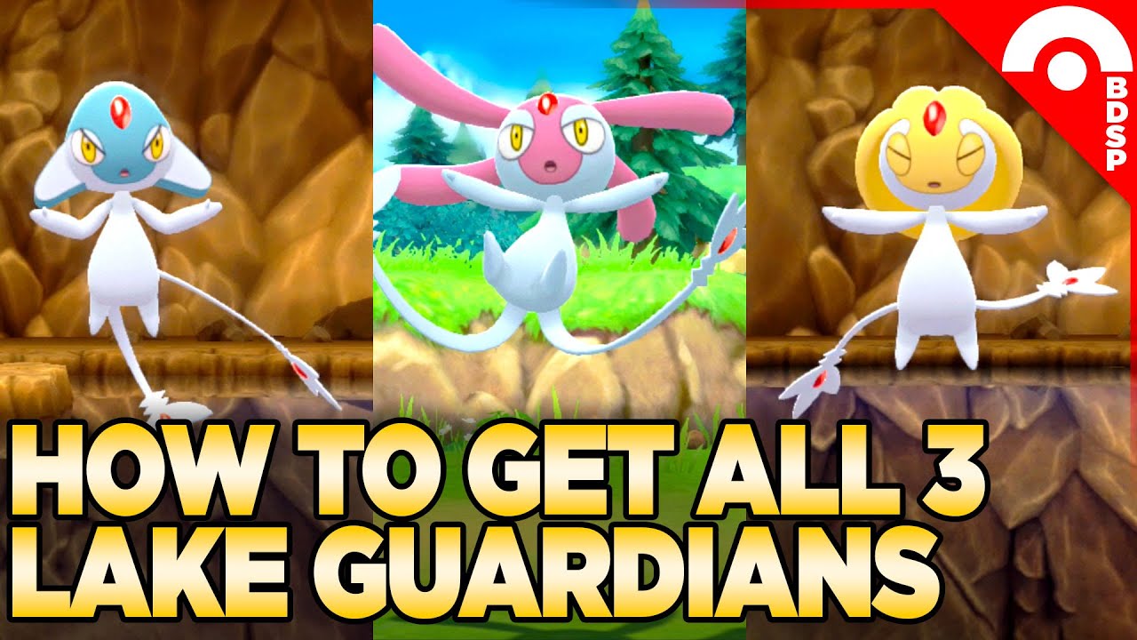 How to Get Mespirit, Azelf, & Uxie in Pokemon Brilliant Diamond & Shining Pearl