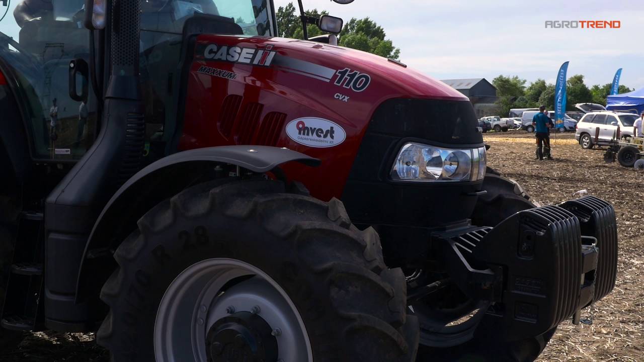 I. NAK MezőGépShow - CASE IH Maxxum 110 CVX - Hardi COMMANDER 4500/24 TWIN FORCE permetező