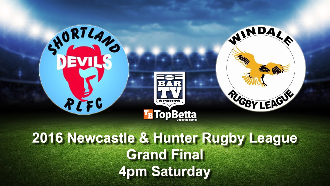 2016 Newcastle and Hunter Rugby League - Grand Final - Shortland v Windale