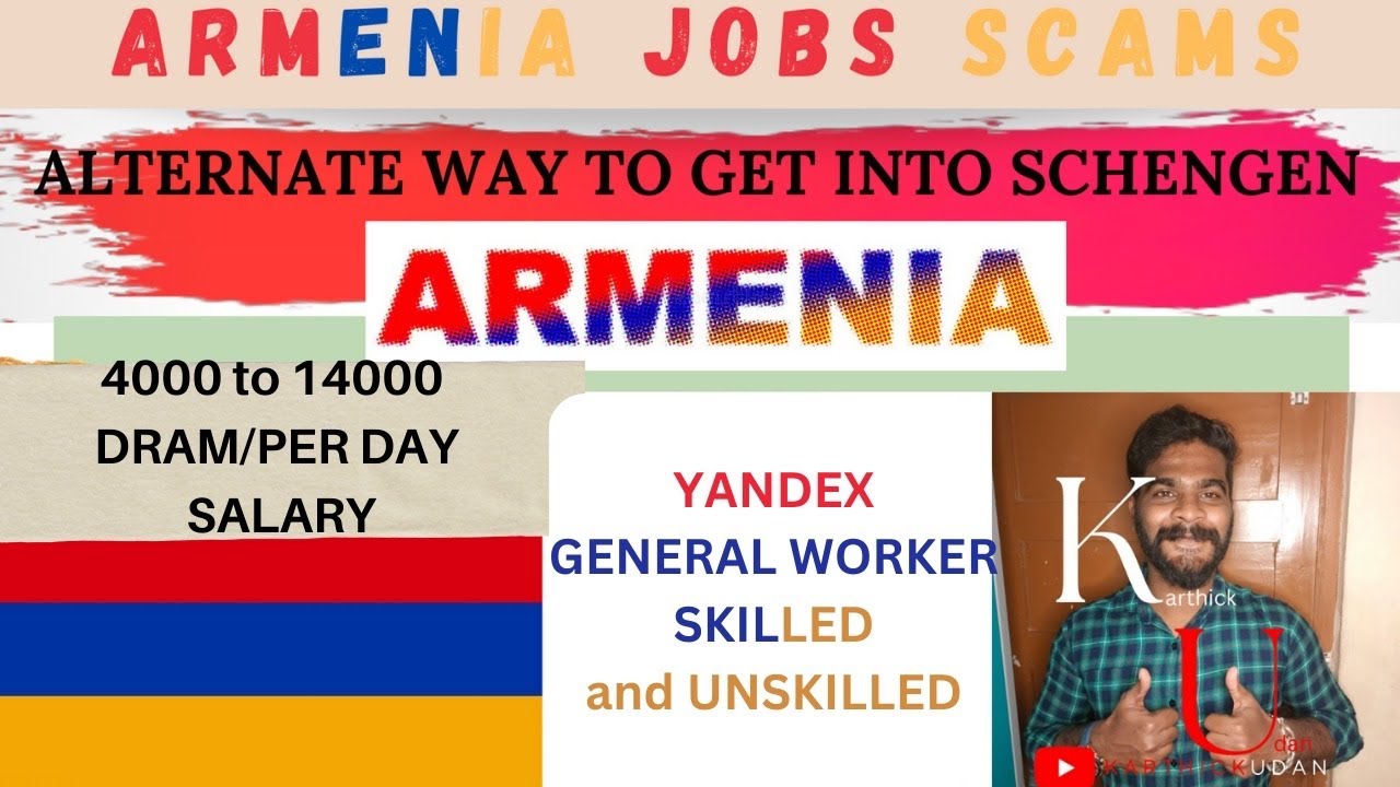 Armenia jobs | Jobs in Armenia 4000to 12000 dram/per day