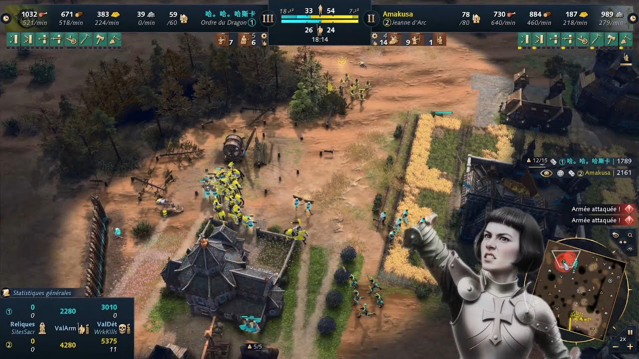 Crushing OOTD with Joan of Arc - AOE IV