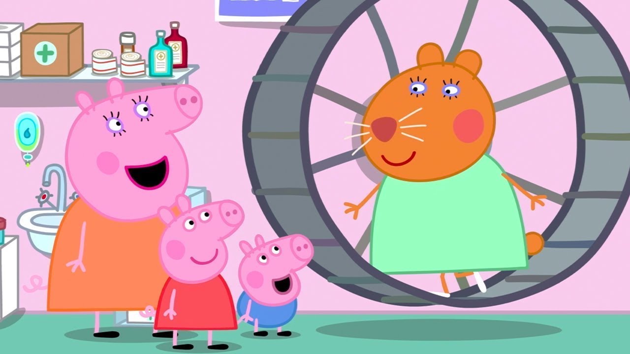 Doctor Hamster's New Hamster Wheel 🐹 | Peppa Pig Official Full Episodes