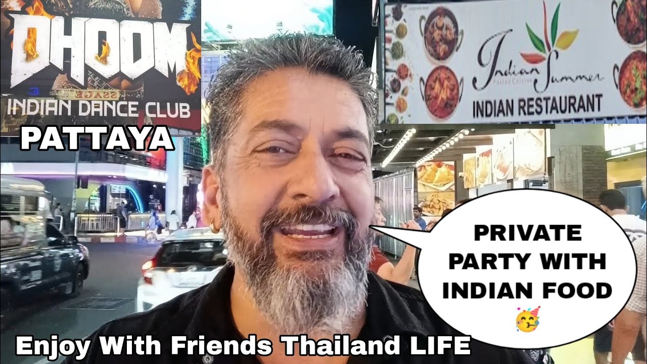 Private INDIAN Dance Club In PATTAYA | Enjoy Indian Food With Indian PERFORMANCE | THAILAND 2025