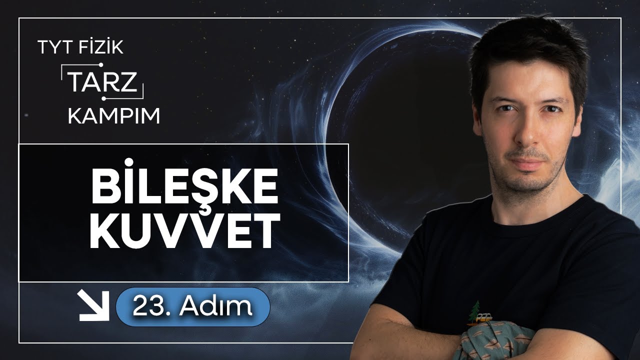 23) 45 Günde TYT Fizik Tarz Kampı | Newton'un Hareket Yasaları | Bileşke Kuvvet Kavramı