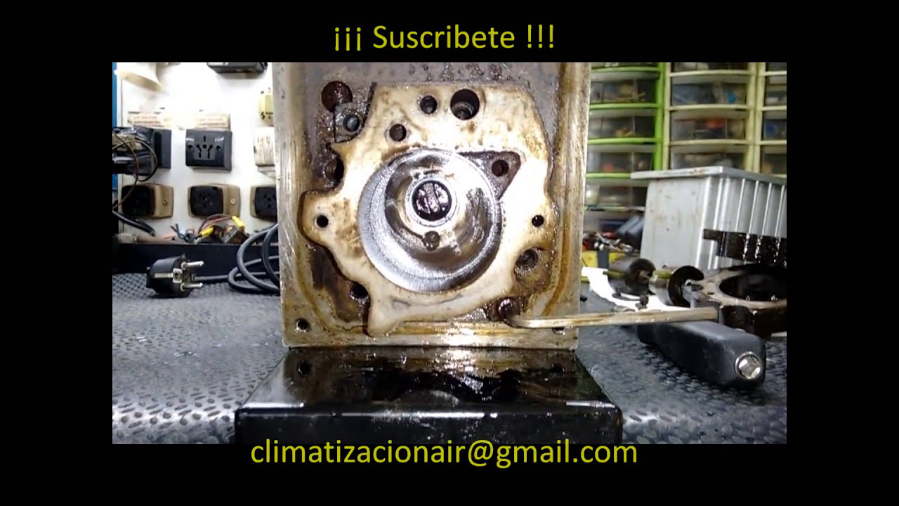 🌍✔ REPARACIÓN BOMBA DE VACÍO PARA REFRIGERACIÓN. ( 📽 VÍDEO 1/3 ).