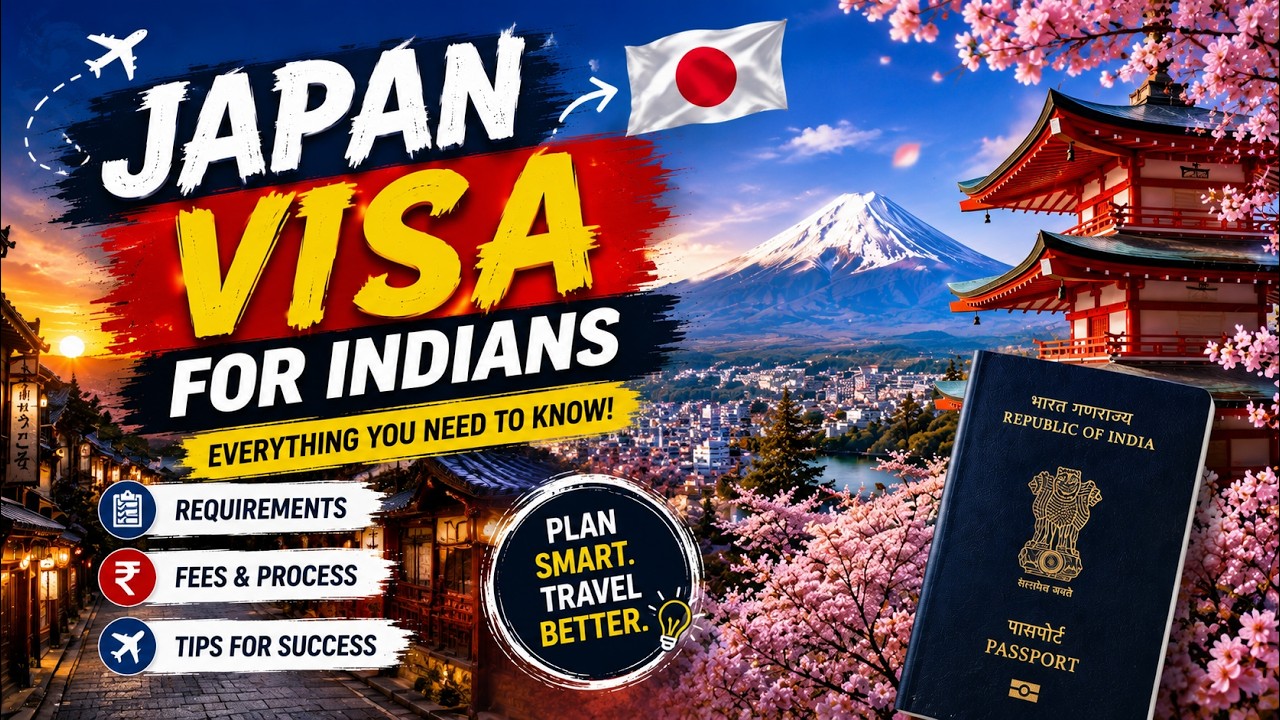 Japan 5-Year Multiple Entry Visa for Indians (2026) | Step-by-Step Application Guide