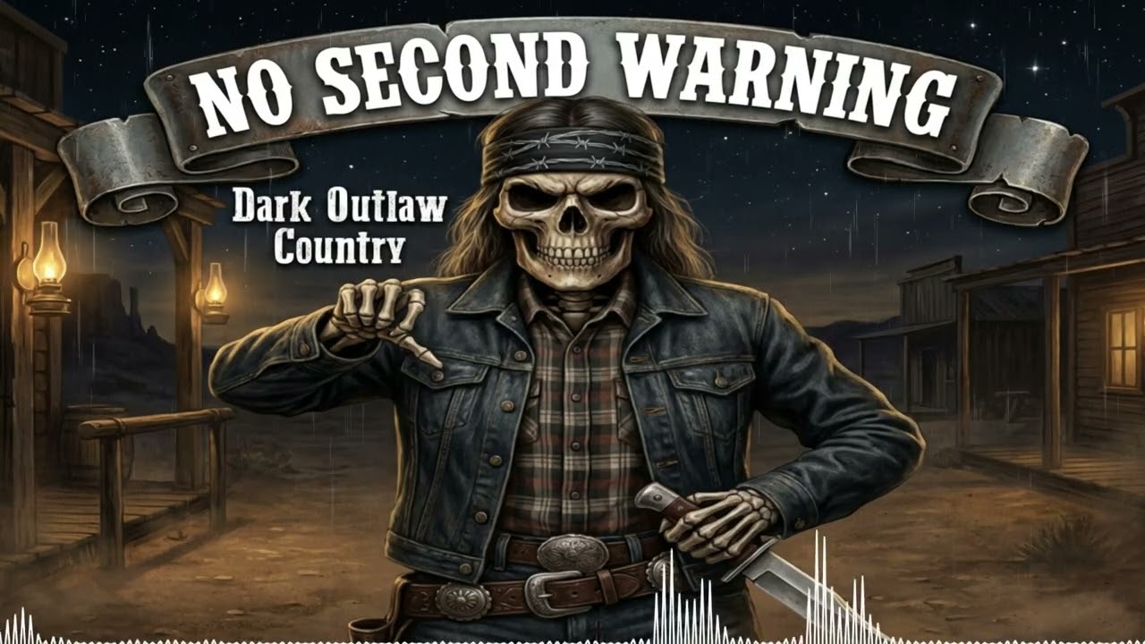 NO SECOND WARNING ⚠️ – Dark Gritty Outlaw Country Anthem
