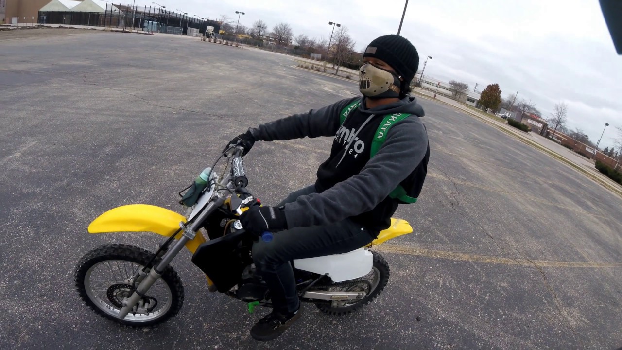 HAPPY THANKSGIVING! | rm125 and rm80 wheelies