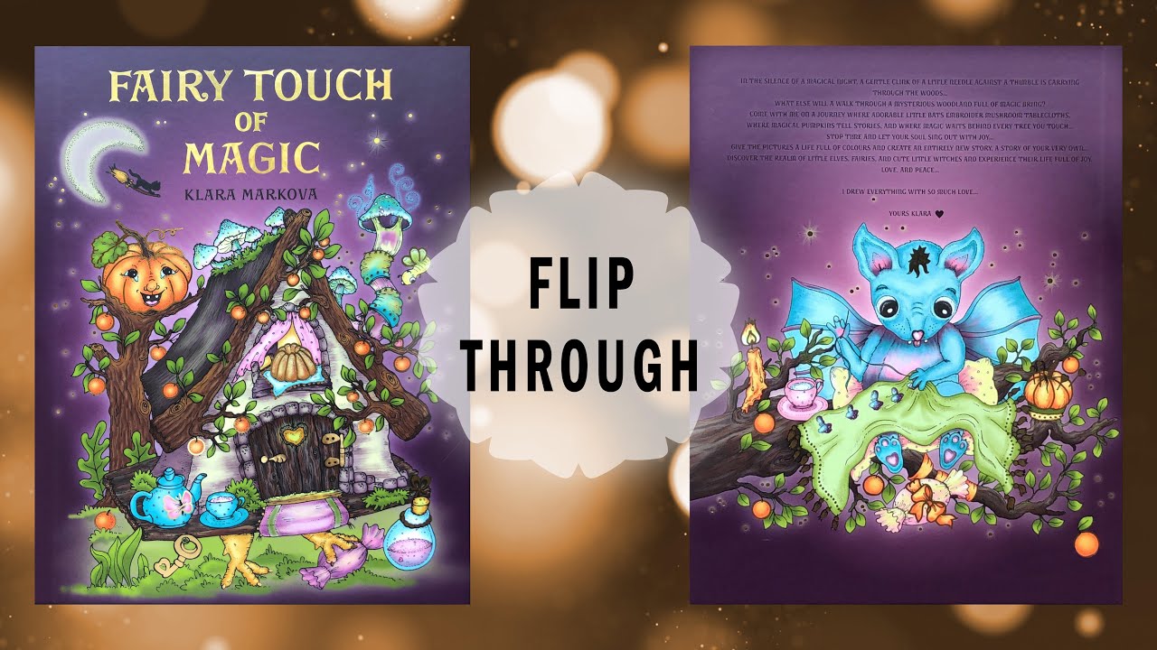 🦇 Fairy Touch Of Magic by Klara Markova - Flip Through
