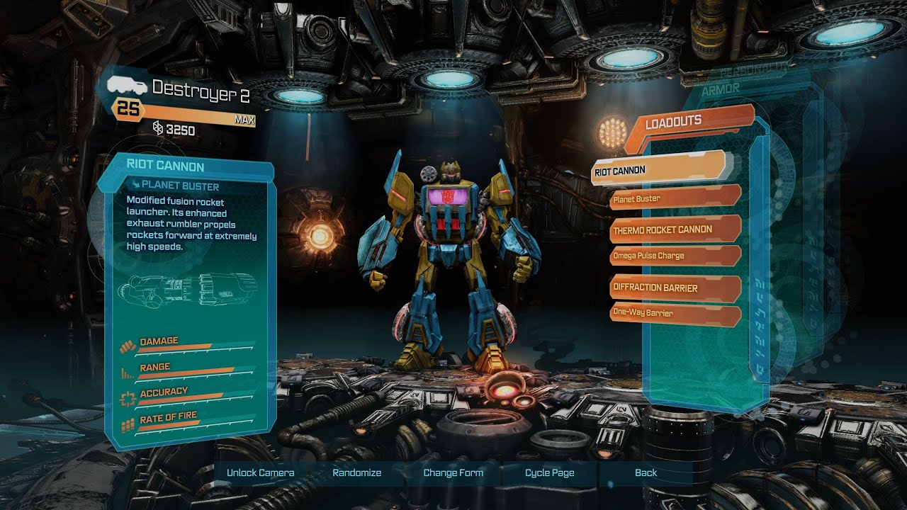 Transformers Fall of Cybertron Multiplayer: Soundwave Gameplay