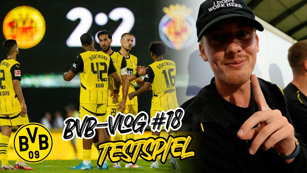 BVB-VLOG #18: Couto, Anton & Gro&szlig; for the first time in Black & Yellow | BVB - Villarreal 2:2