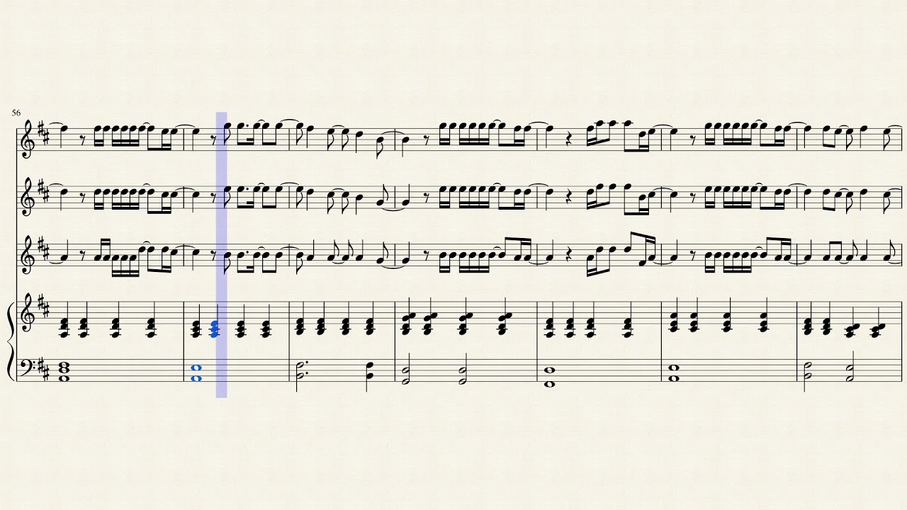 What A Beautiful Name (with Break Every Chain) Violin Trio Sheet Music – Hillsong Worship