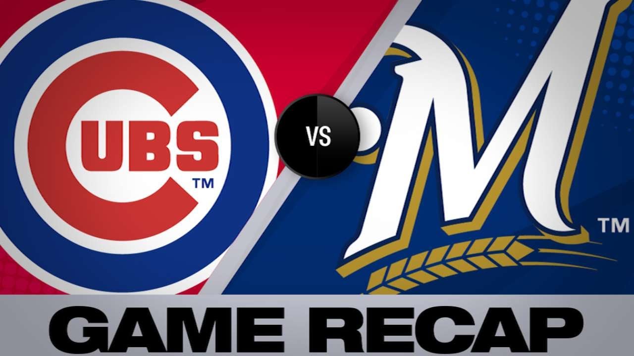 Brewers belt 5 homers in 13-10 win over Cubs - 4/5/19