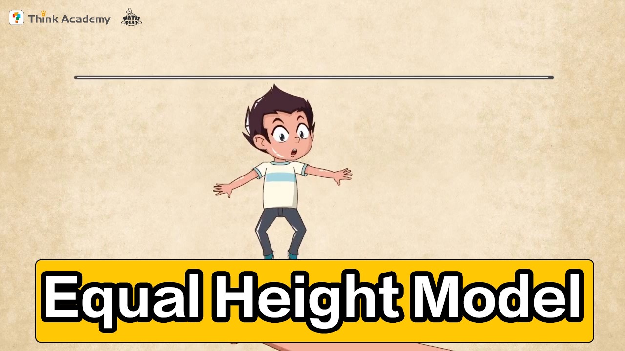 Fun Math | Equal Hight Model: If a triangle is placed between two parallel lines