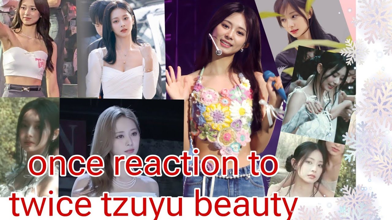 tzuyu is so Beautifull in real life 💙/ once reaction to tzuyu beauty