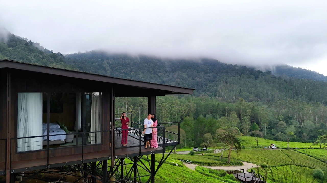 BAMBULOGY CABIN, Pangalengan, Bandung | Bermalam di Cabin House