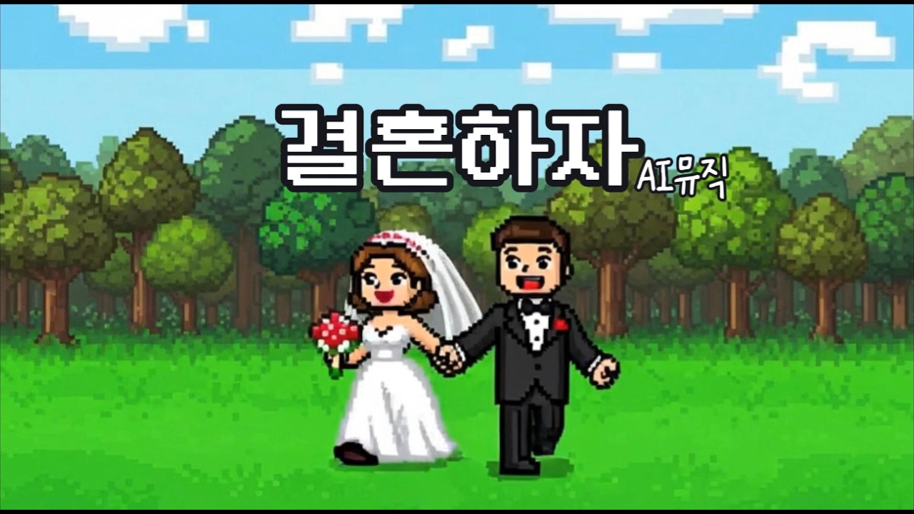 (♬)결혼하자, 프로포즈영상(MV)(8비트 커플 스토리)