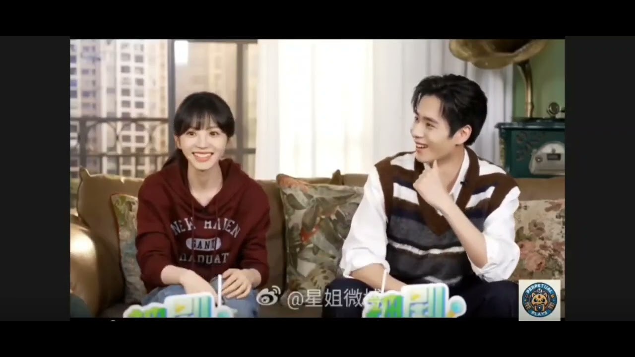 [EngSub] Tian Xiwei & Hu Yitian #geniusgirlfriendLivestream full cut 