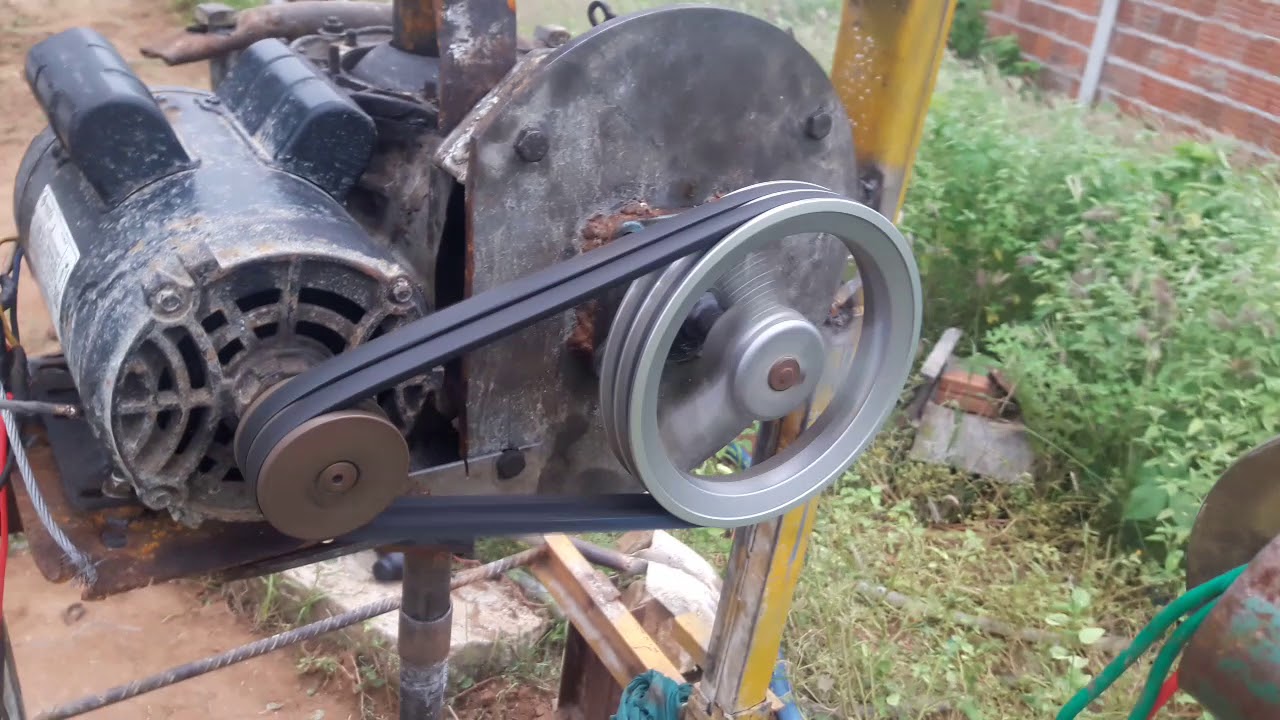 Modificações na minha máquina de perfuração de poço
