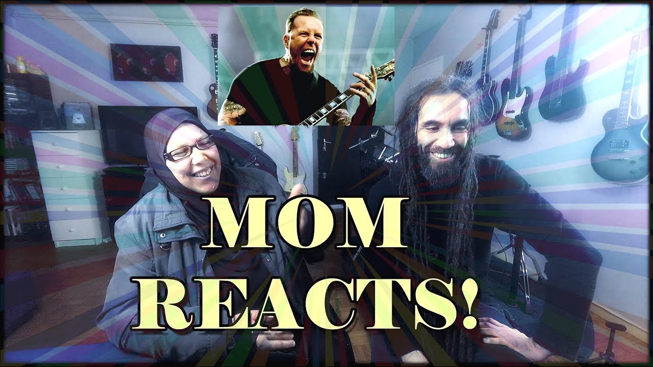 BEST REACTION! METALLICA SAD BUT TRUE. MOM REACTION!!! OILID