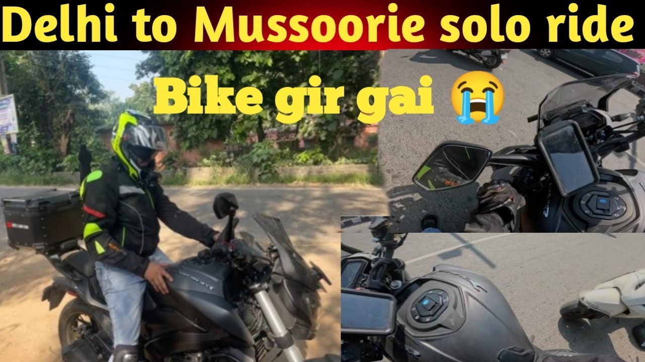 Delhi to Mussoorie By Bike| Uttarakhand Road Trip | 2024 |#uttarakhand #travelvlog #travellingap