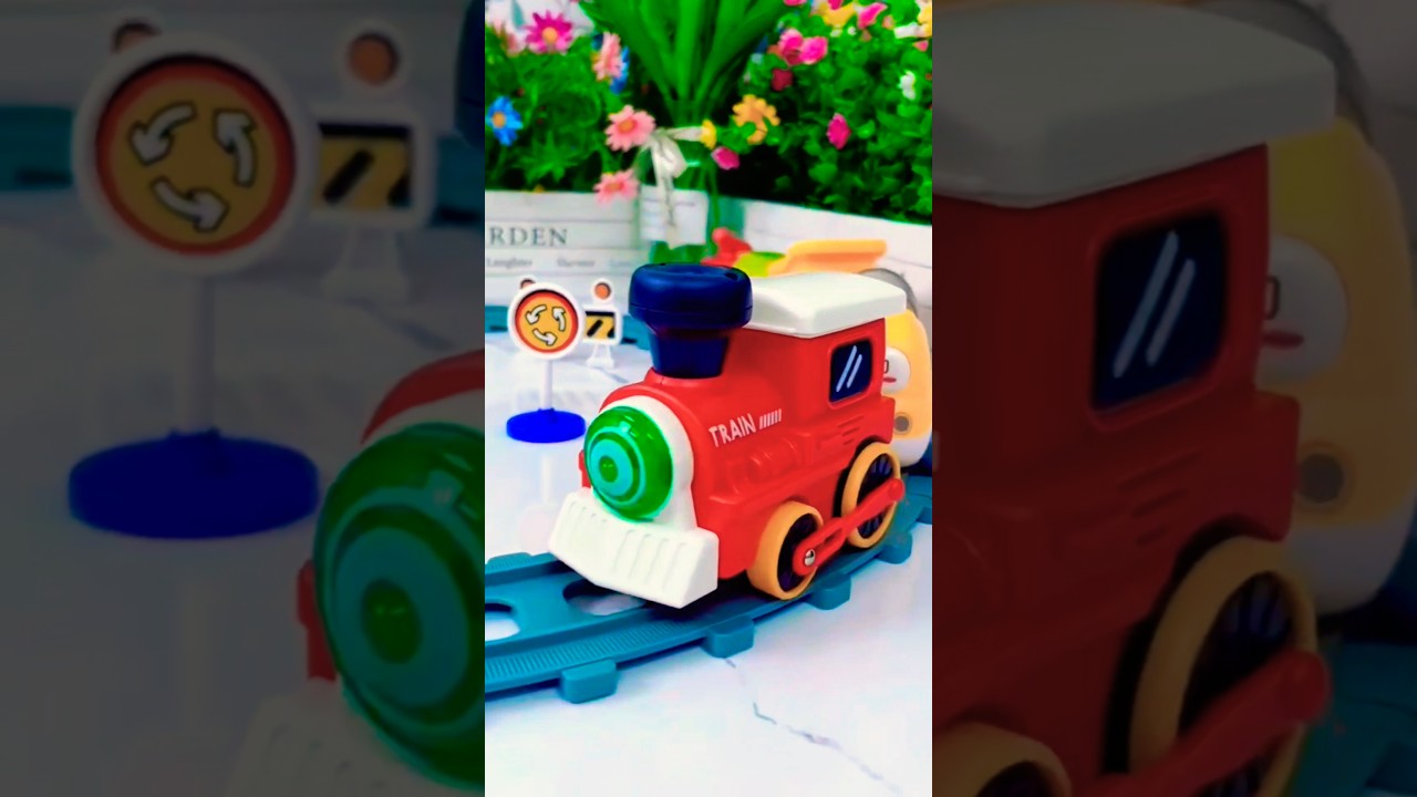 Kereta Uap Lokomotif Merah