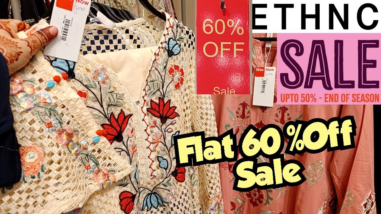 📢 Ethnic Flat 60%Off Sale 2026🔥Further Reduction🔥Ethnic Winter Pret Sale 2026