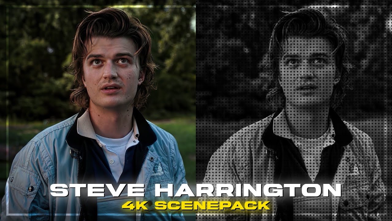 Steve Harrington S4 Scene Pack || Stranger Things S4 || 4K Upscaled NO CC || Steve S4 Scenepack 
