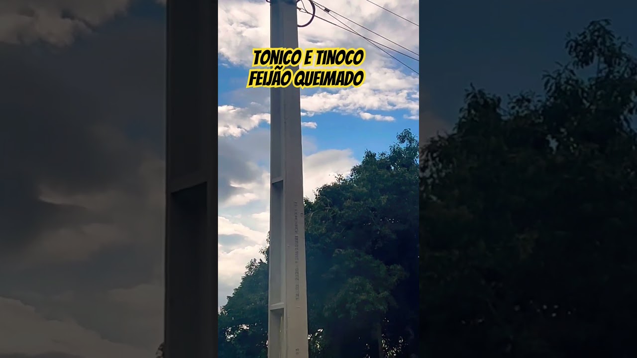 Tônico e Tônico.            Feijão queimado.