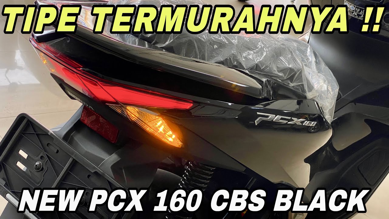 NEW PCX 2025 CBS BLACK GLOSSY TIPE TERMURAHNYA ‼️
