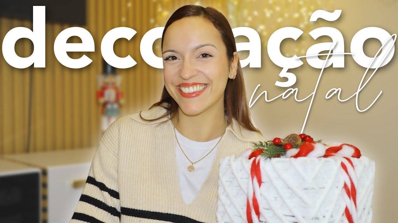 DECORAÇÃO de NATAL em CASA | Rita Dias