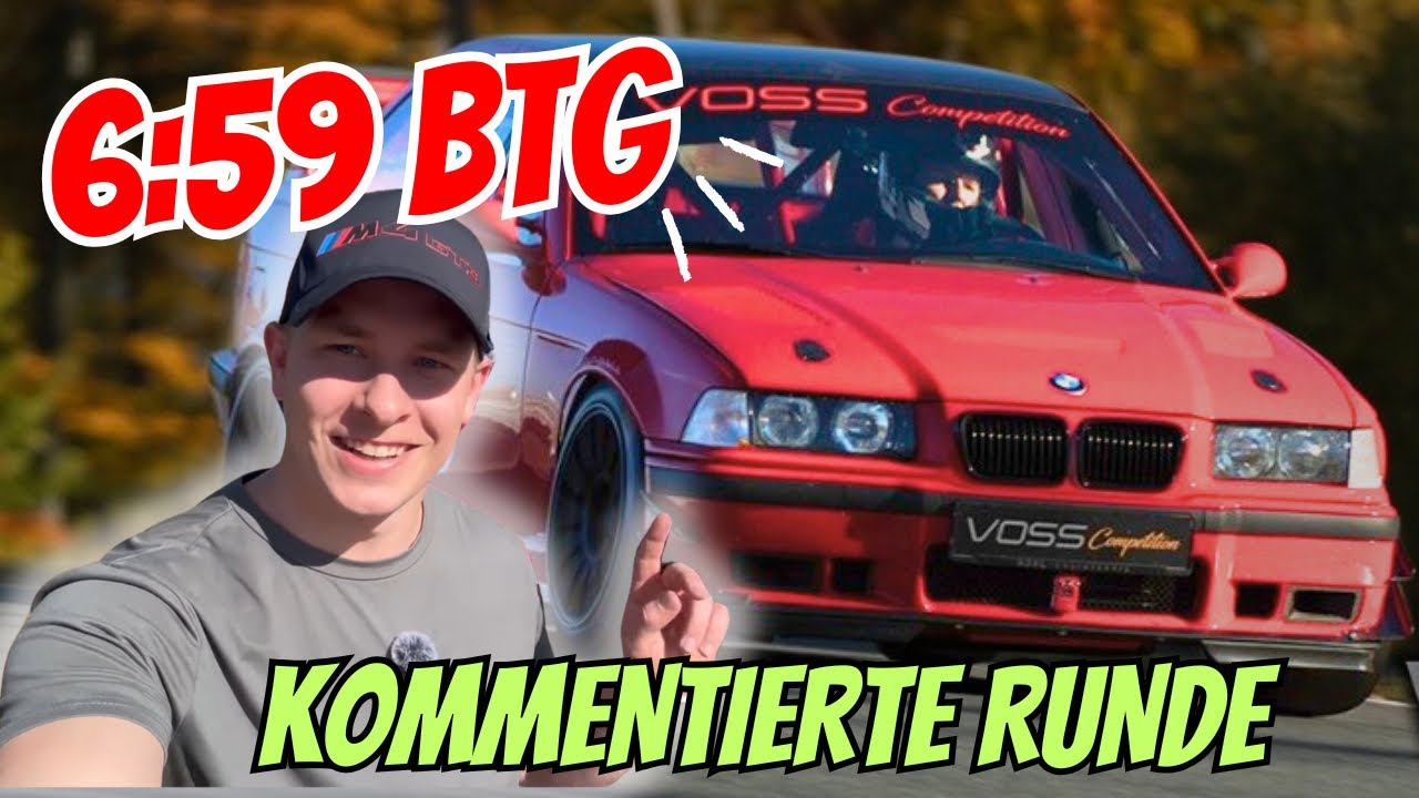 🏁🔥 SPEKTAKULÄRE E36 M3 REKORDRUNDE: 6:59 BTG! 🚗💨 DRAMA, ADRENALIN & EMOTIONEN! 😱🎬 l Maximilian Kurz