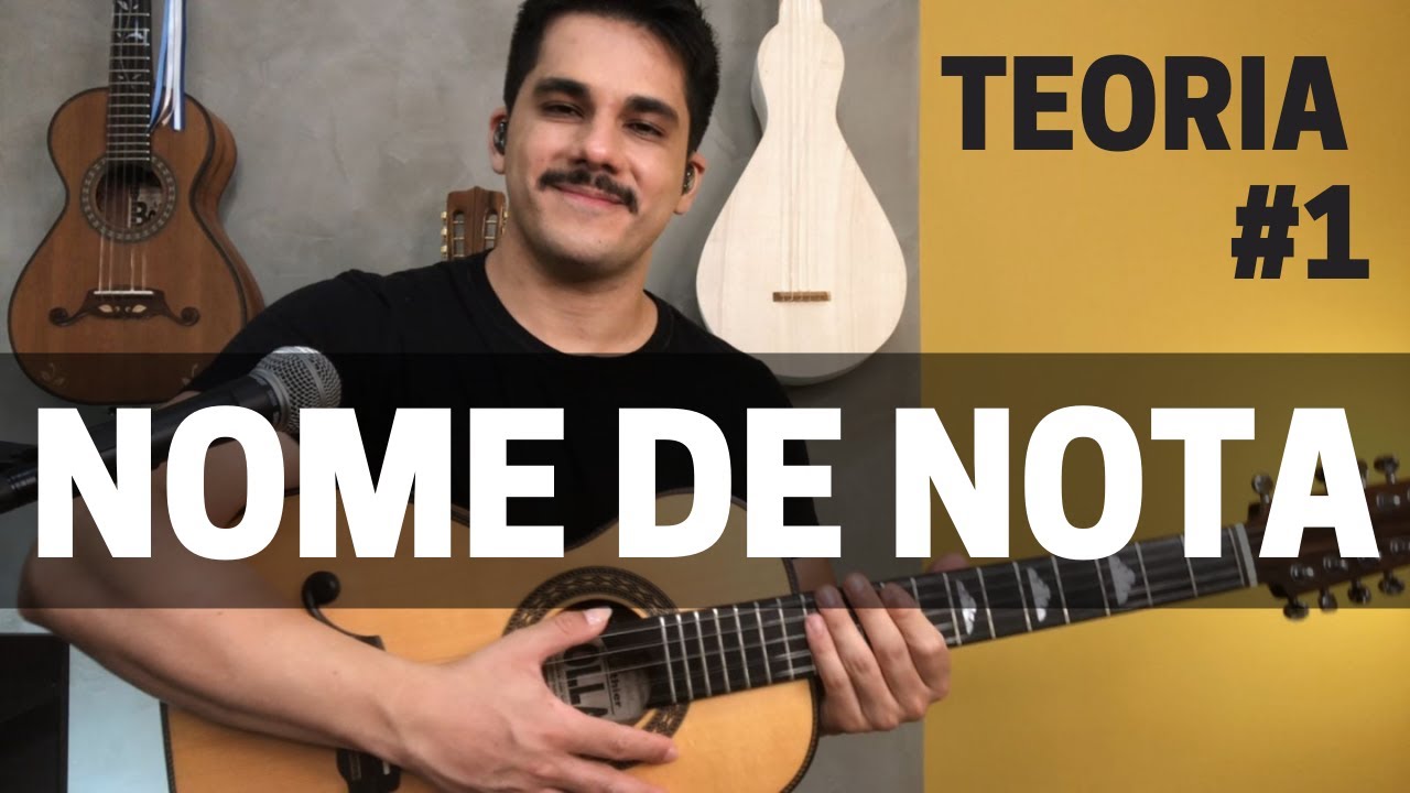 Teoria Musical na Viola Caipira #1: Nome das Notas Naturais