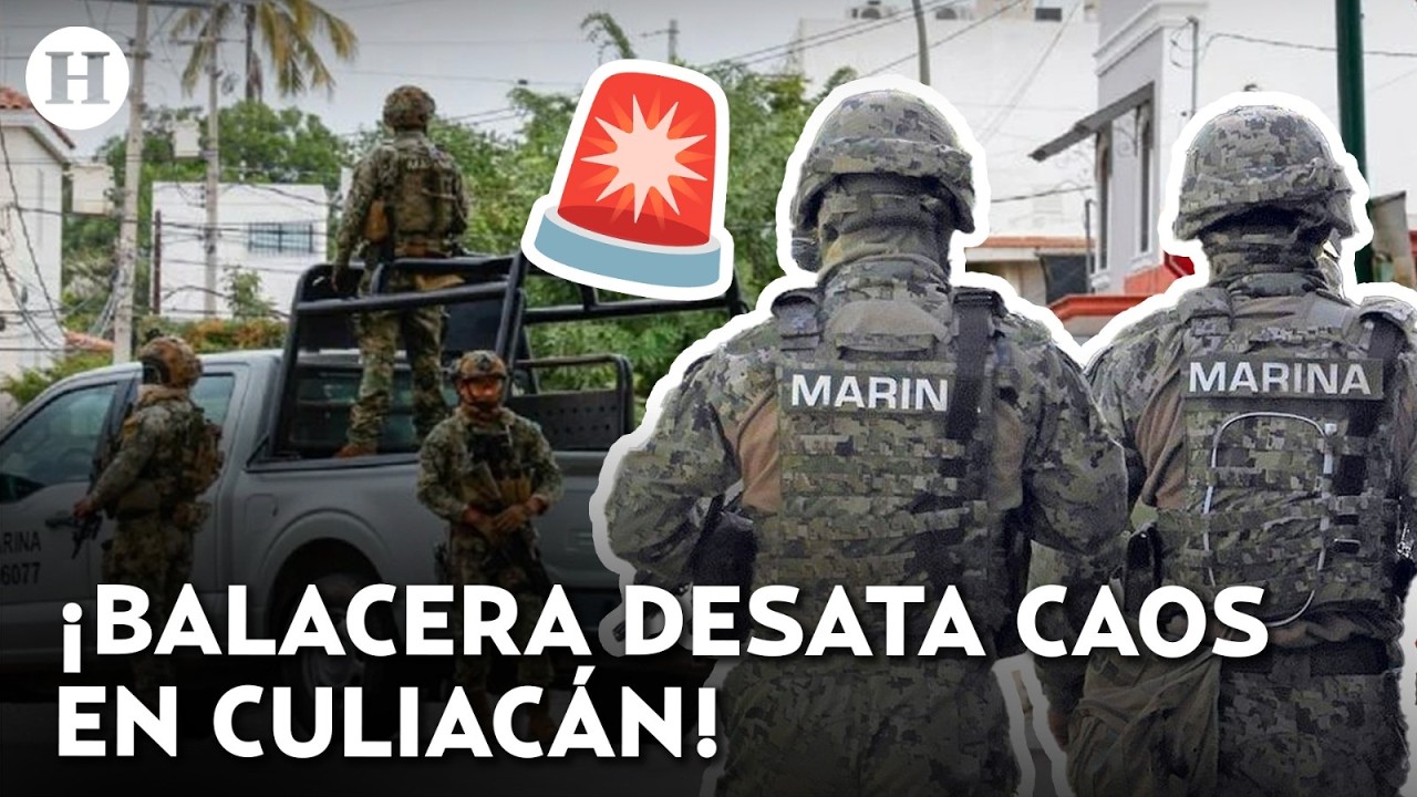 ¡Escena de guerra en Sinaloa! Enfrentamiento armado deja 9 detenidos y un muerto en Culiacán