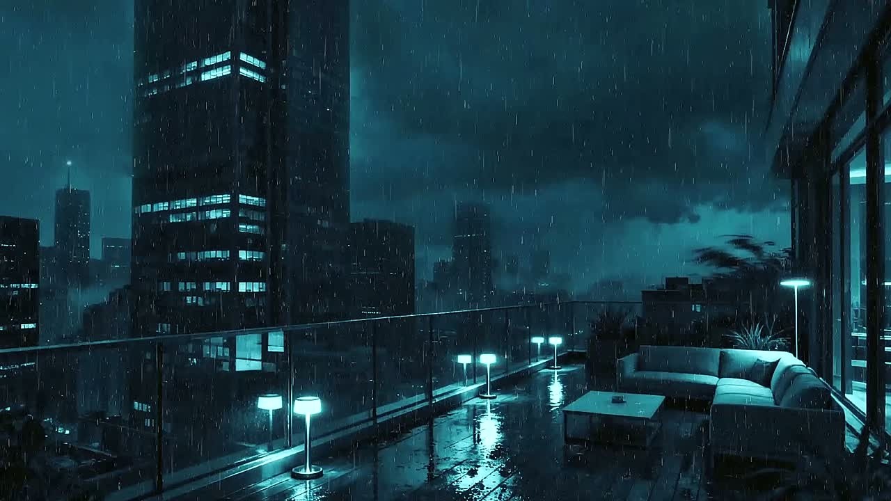Cozy Rain for Reading and Concentration (No Background Music)