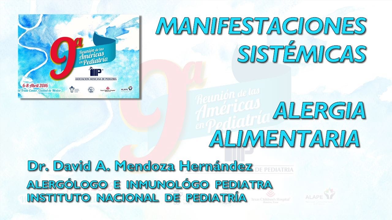 Manifestaciones Sistémicas, Alergia Alimentaria