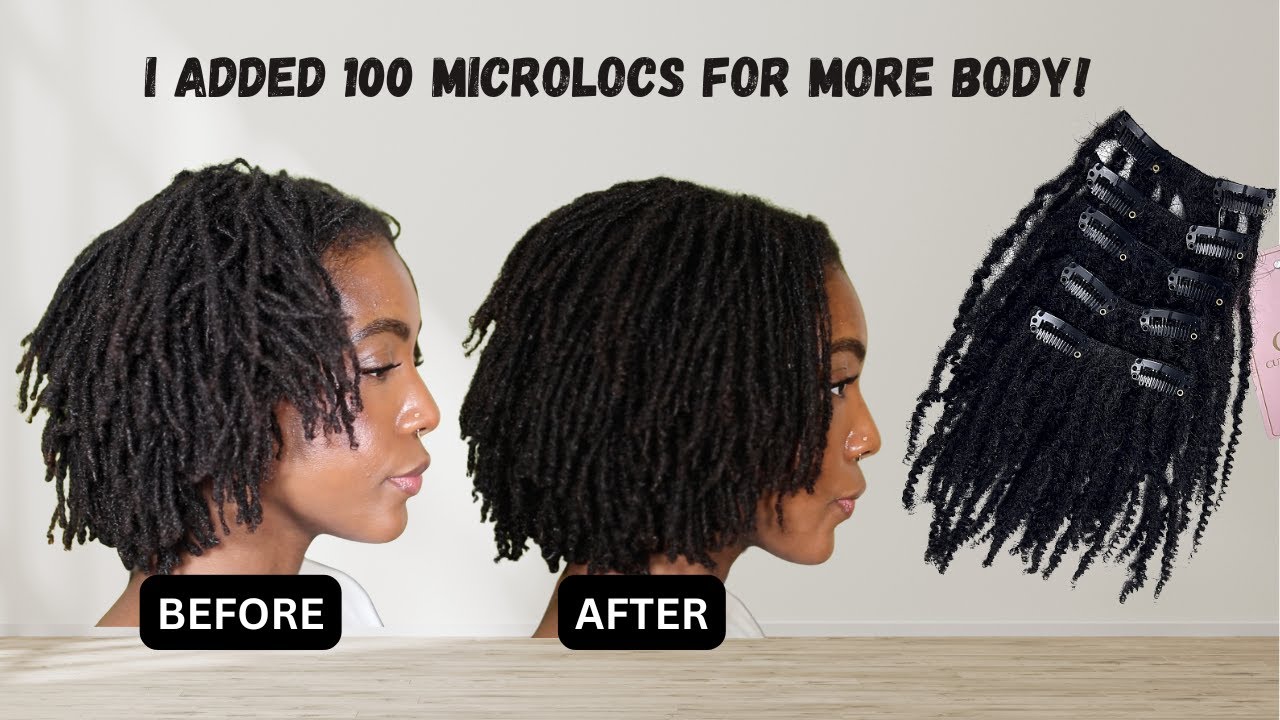 Customized Microloc Clip-In Extensions?? | Install tutorial and review!