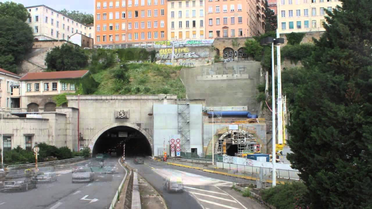 Tunnel de la Croix Rousse, le chantier : 9 mois en 90 secondes