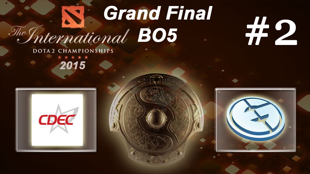 The Internatonal 2015 Grand Final CDEC VS EG Game 2