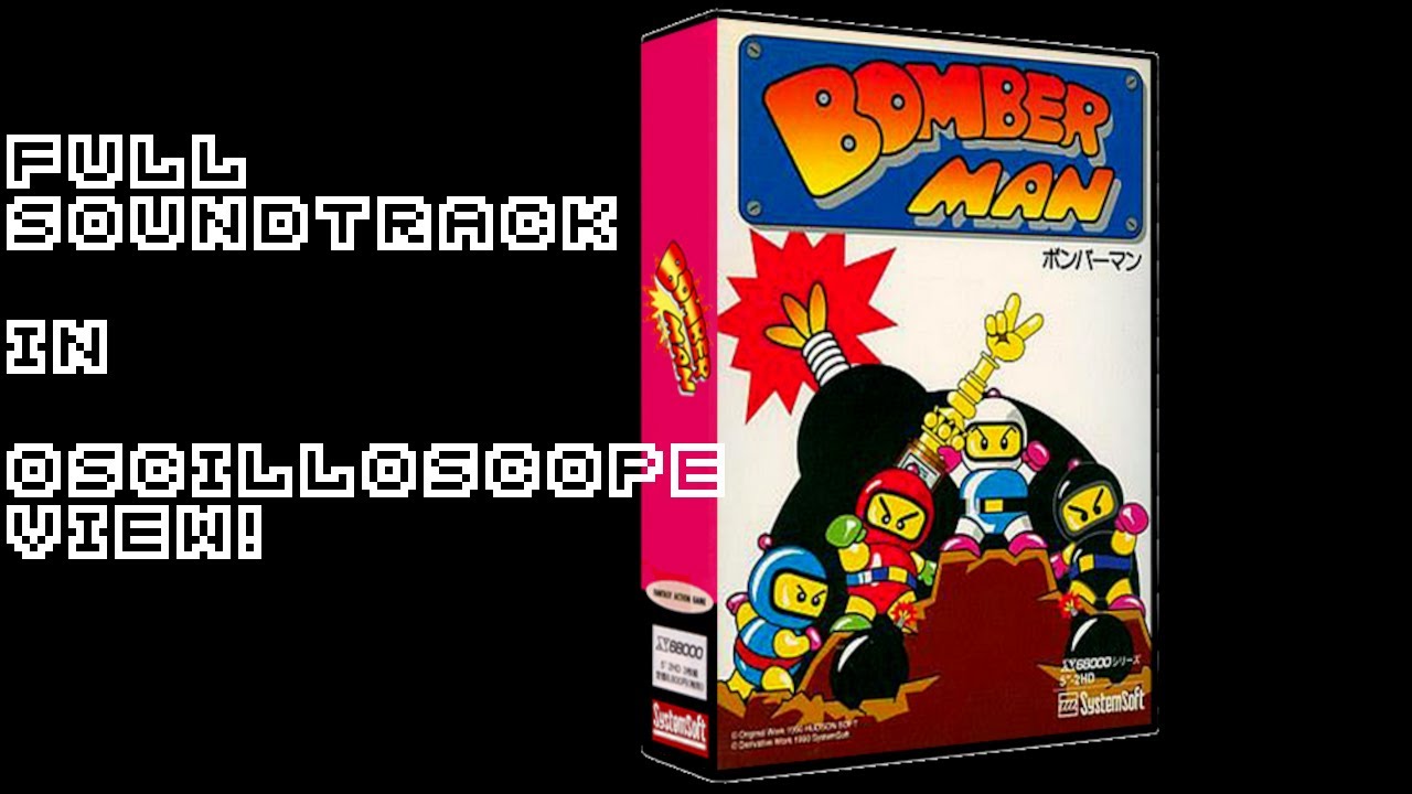 Bomber Man (X68000) Full Soundtrack in Oscilloscope View!