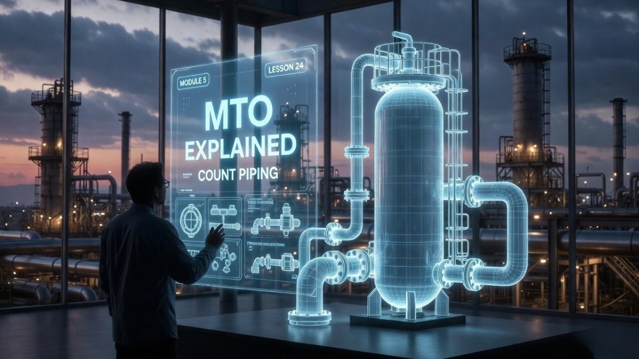 Material Take Off (MTO) Explained | How EPC Engineers Calculate Piping Quantities for Costing